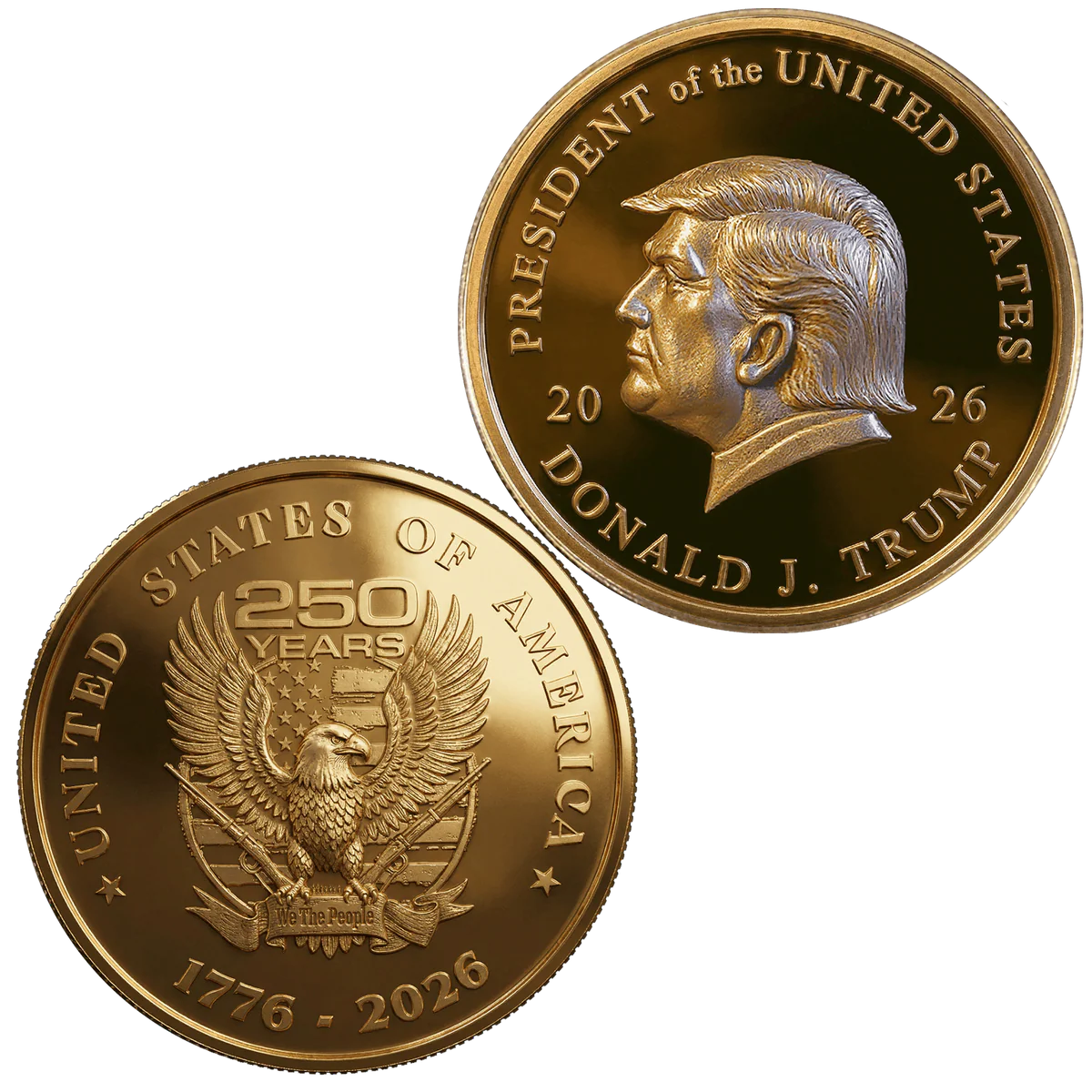 250th Anniversary Gold Coin