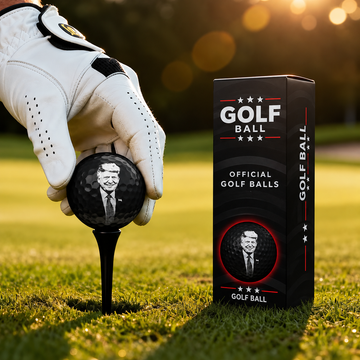 Trump Flipping the Bird Pro Golf Balls