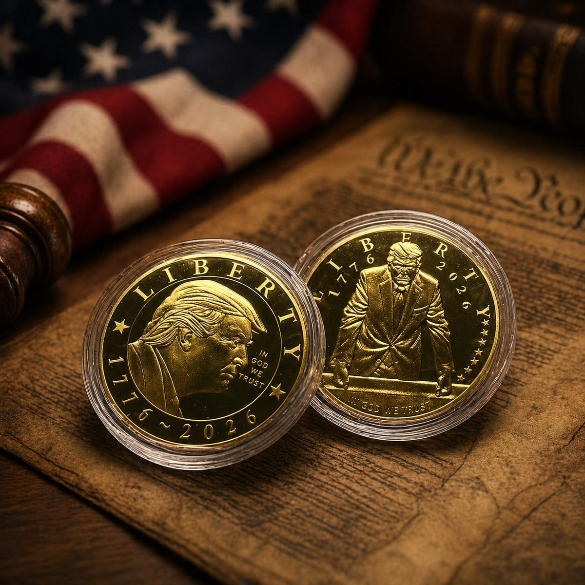Trump U.S. 250th Anniversary Coin